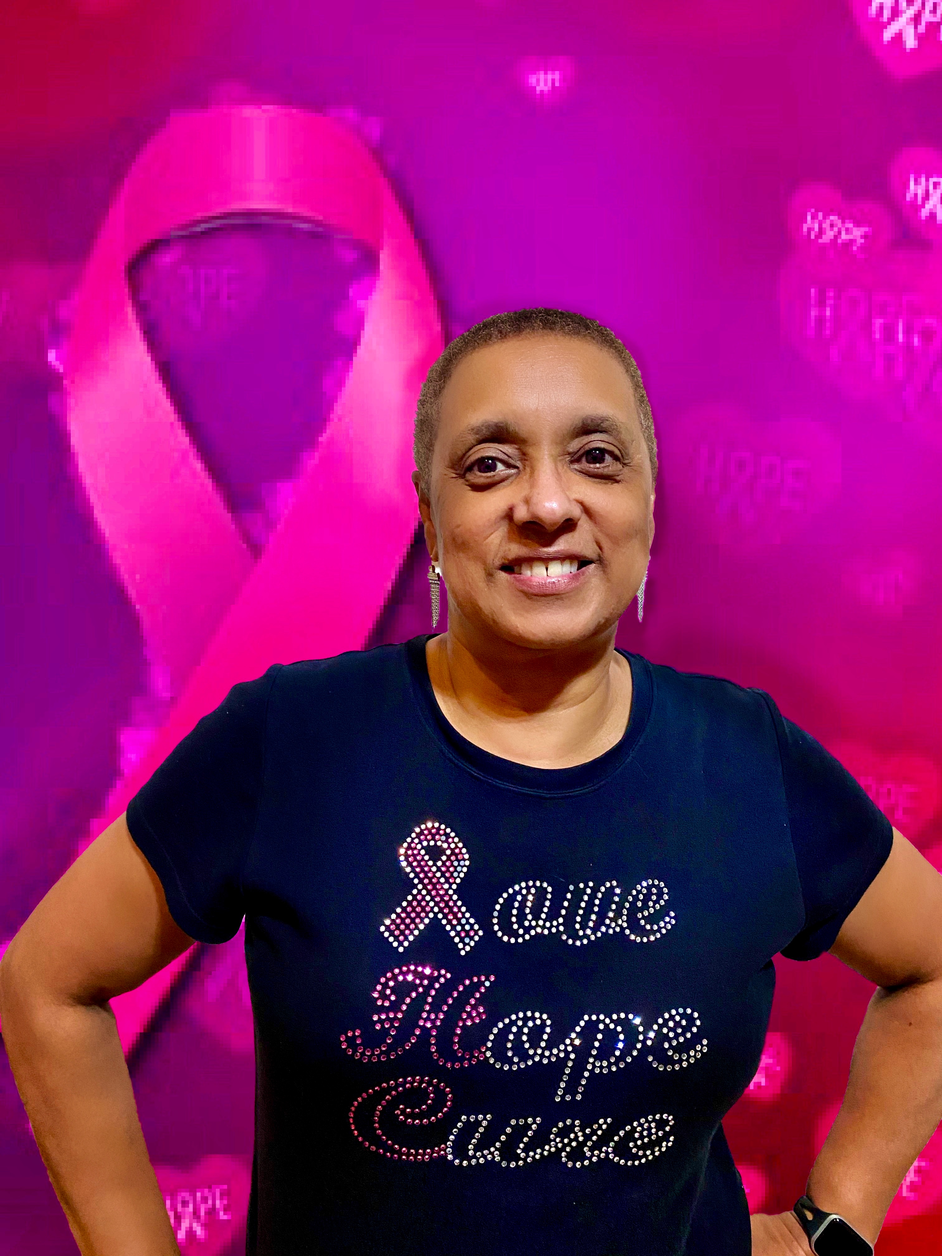 "My mother…sister…sister-in-law…childhood friend are just a few of the reasons why I support breast cancer awareness. Until the madness comes to end, I’ll be a part of the fight!"- Lanere Hobbs, Consultant III / Sales & Services